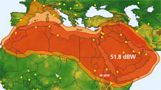 Arabsat BADR-4 FSS Downlink